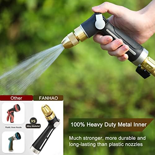 FANHAO Metal Thumb Control Adjustable Nozzle, High Pressure Garden Sprayer - Image 5