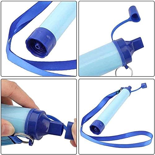 RYTM 2-PC Personal Water Filter Straw Outdoor Portable Filtration Emergency Survival Gear Water Solutions Tactical Gear for Hiking Camping Accessories - Image 3