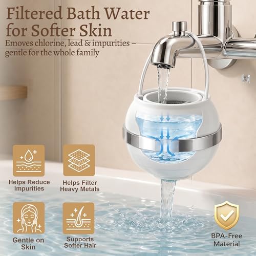 Bathtub Water Filter for Tub Faucet, BPA-Free, Easy Install - Image 3