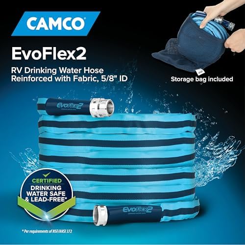 Camco EvoFlex2 25-ft RV Drinking Water Hose - Image 2