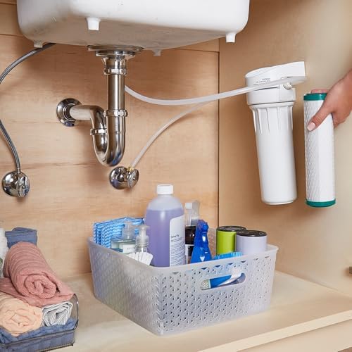GE Single Stage Drinking Water System Replacement Filter, Fits GX1S01R Under Sink Filtration System, Replace Every 6 Months, FXUVC - Image 4