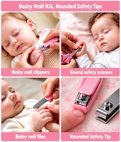 YASEW Baby Grooming Kit, Storage Bag, Newborn Essentials, Baby Shower Gift - Image 3
