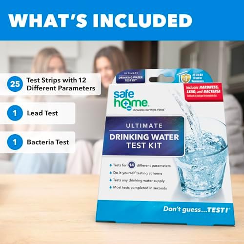 Safe Home 14-in-1 Ultimate Drinking Water Combo Test Kit - Image 3