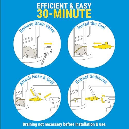 Water Heater Cleaning Tool for Sediment Removal - Image 6