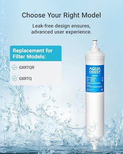 AQUA CREST GXRTQR Replacement for GE® GXRTQR Inline Water Filter, 3 Pack - Image 2