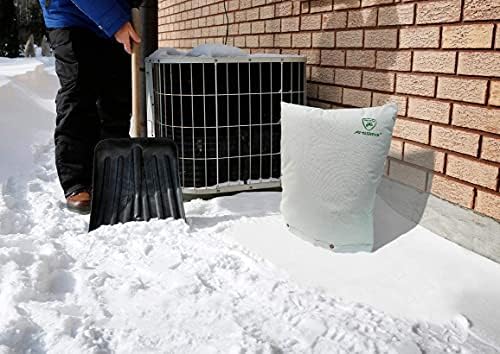 Insulated Pouch - Backflow Insulation Cover for Winter Freeze Protection, Pale Khaki, 35’’W x 25’’H - Measure Before Purchase - Image 3