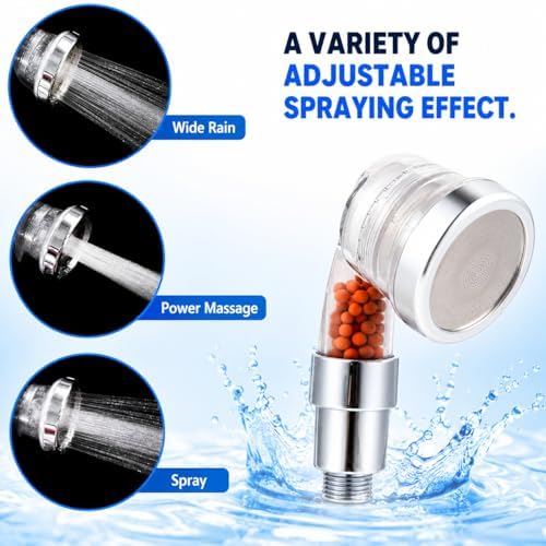 Socila Clear Sprayer Head 3 Function With Filter For Shampoo Bowl, High Pressure And Water Saving, Filter For Dry & Frizz Hair - Image 4