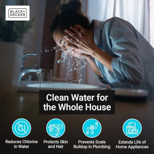 BLACK+DECKER Whole House Replacement Filter Set| Water Filter with 3 Stage Filtration System | Top-Tier Anti-Scale Filter | IAPMO R&T Tested, Platinum Sealed, and NSF/ANSI 42 Certified - Image 6