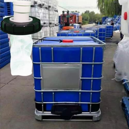 IBC Nylon Lid Filter 2 Pack IBC Lid Nylon Filter Screen Rain Water Filter, for Venting Ton Barrel Plastic Cover Tote Tank Lid Breath Cover - Image 4