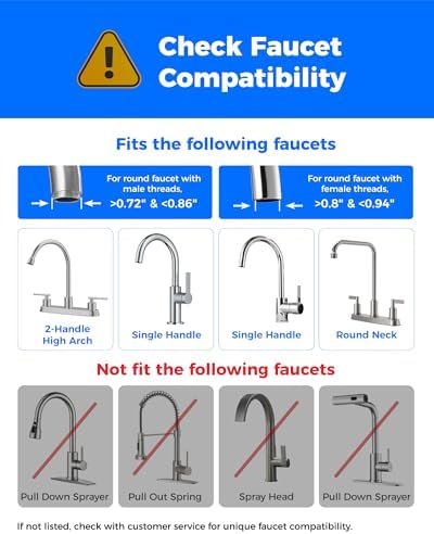 Waterdrop CTF-05 Water Filter for Sink Faucet with Filter Life Reminder - Image 3
