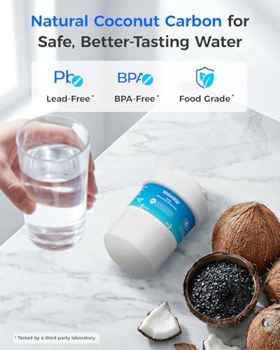 Waterdrop WD-F13 Refrigerator Water Filter Replacement for GE® MWF®, 4 Pack - Image 6