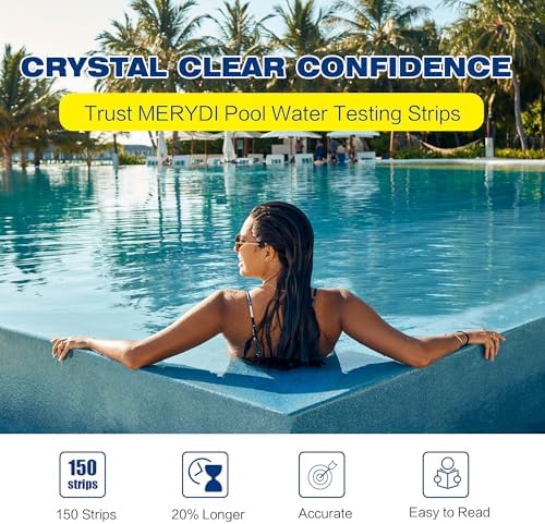 7-Way Pool Test Strips,150 Strips Pool and Hot Tub Test Strips - Image 4
