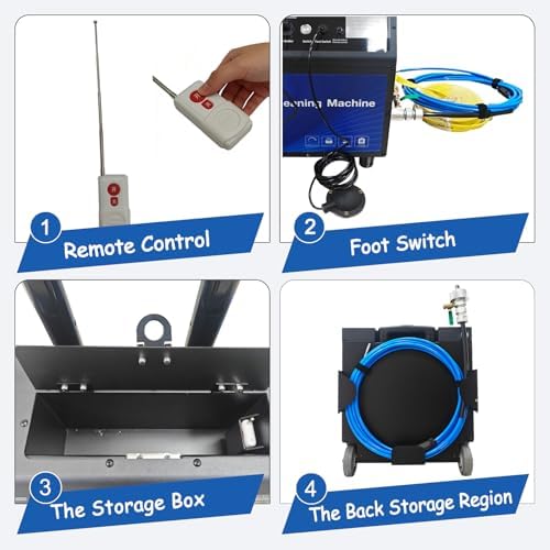 110V Condenser Pipeline Cleaning Machine for Dia 0.5-0.7" Tube - Image 7