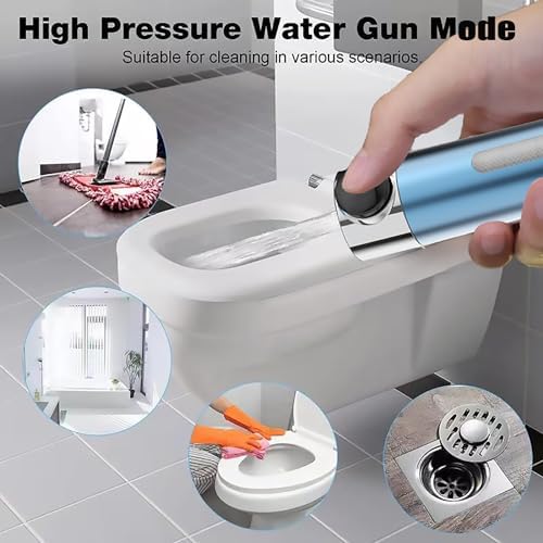Shower Head with Handheld,Filtered Shower Heads High Pressure, High Flow Even with Low Water Pressure-Hand Held Showerhead Set, Filtered Showerhead with 59″Replacement Hose/Bracket/Cotton Filters - Image 4