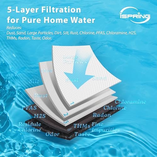 iSpring Whole House Water Filter System w/First-Stage Clear Housing - Image 2