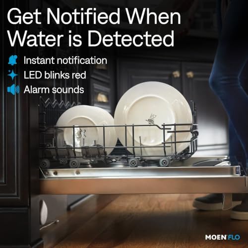 Moen Flo Detector 3-Pack with 6-ft Leak Sensing Cable, 920-005, 920-006 - Image 4