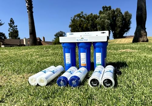 MyWaterClub Whole House Water Filter System, 3-Stage, 3/4" Port - Image 2