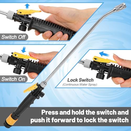 PAMASE RV Water Heater Tank Rinser, Flush Wand for Camper Sediment Cleaning - Image 5