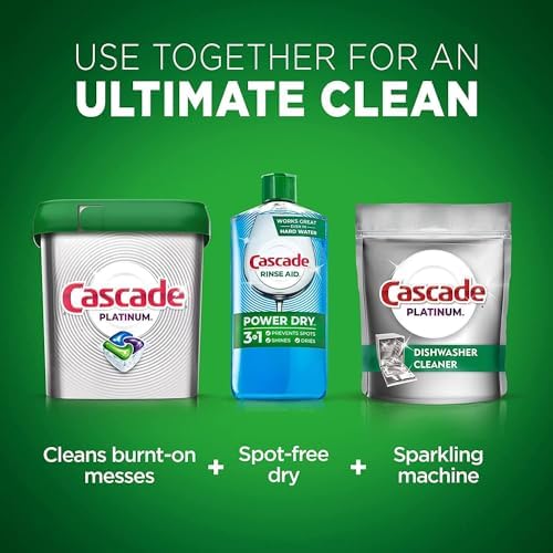 Cascade Platinum Power Dry Dishwasher Rinse Aid, 30.5 fl oz - Image 6