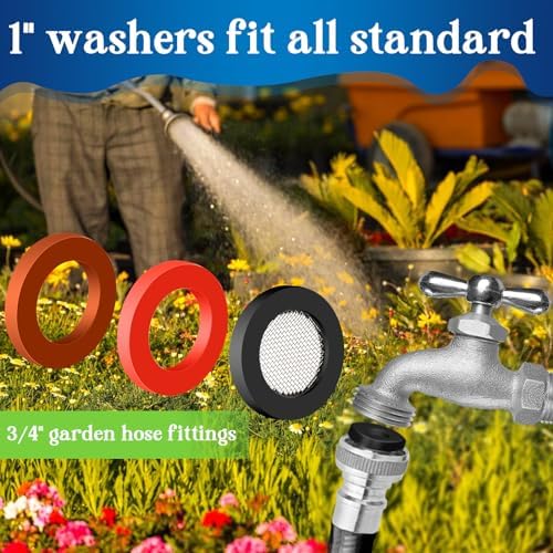1075 Pcs 3-in-1 Spigot Repair Washers & Hose Gasket & Faucet O-Rings Kit - Image 5