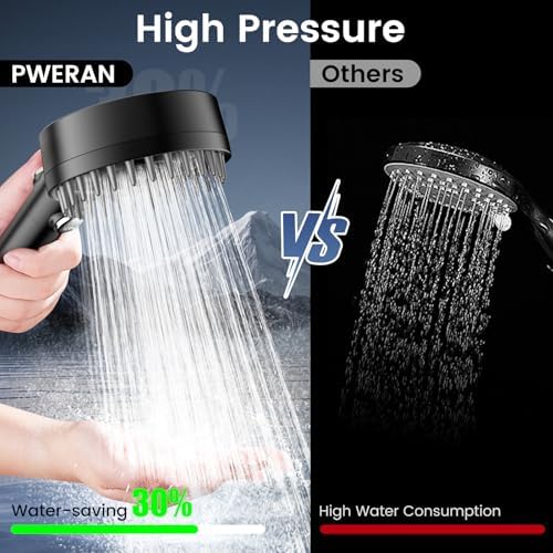 Filtered Shower Head with Handheld, High Pressure Showerhead with Filters - Image 2