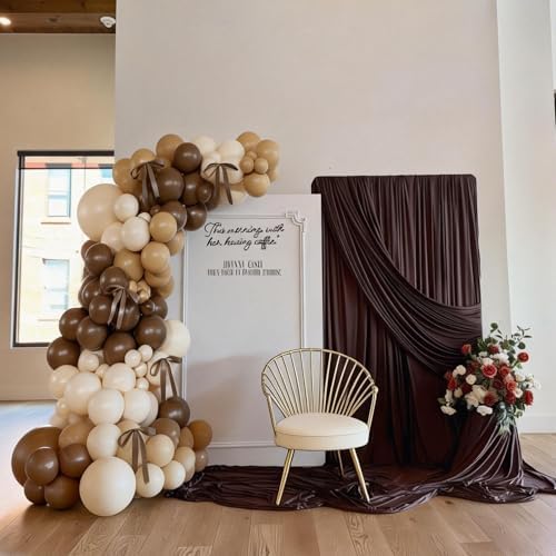 Brown Balloon Garland Arch Kit for Birthday Decor - Image 3