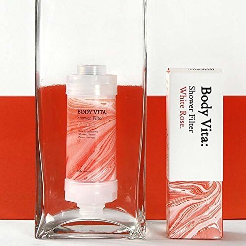 Vitamin Shower Filter for Reduces Dry Itchy Skin, Dramatically Improves the Condition of Your Skin and Hair White Rose - Image 2