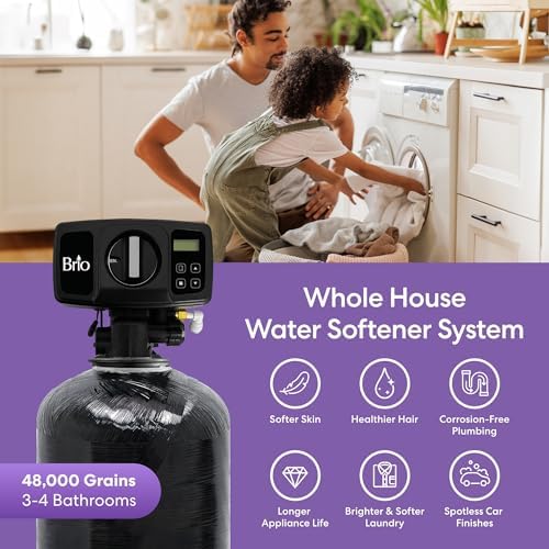 Brio WSFS9527 Whole House Water Softener System, 48,000 Grain - Image 2