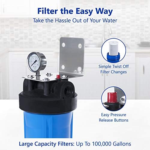 Express Water Whole House Water Filter, 1 Stage Sediment System - Image 3