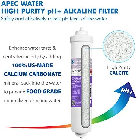 APEC Water Systems RO-CTOP-PH Alkaline Mineral Portable Countertop Reverse Osmosis Water Filter System PH+, Installation-Free, fits Most Standard Faucet - Image 6