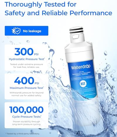 Waterdrop LT1000PC ADQ747935 MDJ64844601 Refrigerator Water Filter - Image 6