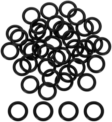 uxcell 100Pcs AS-011 NBR 70A O-Rings 5/16"ID x 1/16"CS/0.301"ID x 0.07"CS by uxcell