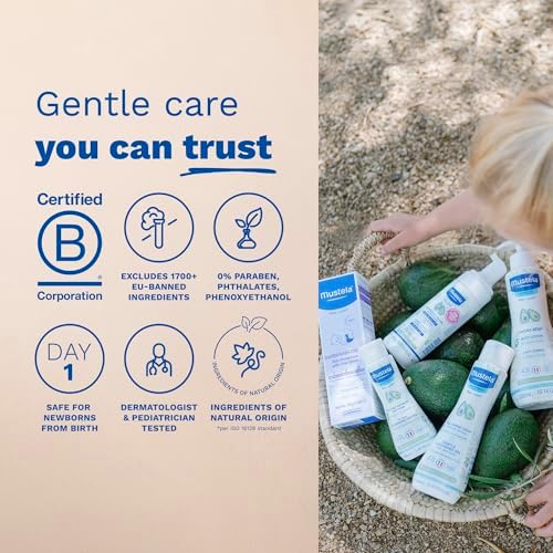 Mustela Newborn Arrival Gift Set - Baby Skincare & Bath Time Essentials - Natural & Plant Based - 5 Items Set - Image 6
