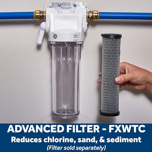 GE Whole House Water Filtration System, Reduce Sediment, Rust, Install Kit & Accessories Included, Filter Not Included, Replace Filter (FXWTC, FXUSC, FXWPC, FXWSC) Every 3 Months, GXWH20T (Pack of 4) - Image 6