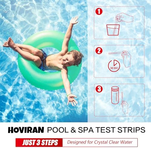 Hot Tub Test Strips, 7 in 1 Pool and Spa Test Strips 50 ct - Image 3
