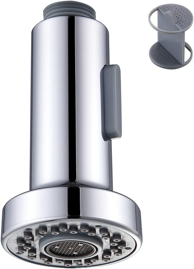 Angle Simple Faucet Head Replacement, Kitchen Sink Sprayer, Chrome by AngleSimple