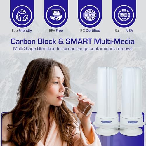 Crystal Quest - Voyager Double Inline Multistage Ultimate Water Filter System - Filters 30,000 Gallons - Image 3