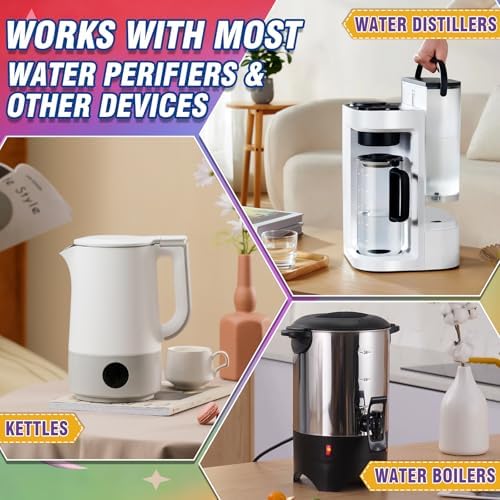 Kettle Descaler Tablet, Kettle Cleaner Remove Hard Water & Mineral Buildup, Hardwater Stains, Citric Acid for Cleaning & Descaling Water Distillers, Boilers, Limescale Remover For Kettles - Image 6