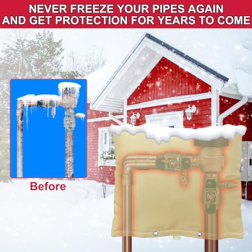 Backflow Preventer Insulation Cover, 30" W x 24" H - Image 6