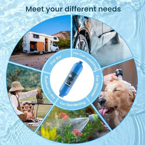 Crystala Filters RV/Marine Inline Filter with 1 Flexible Hose 1-Pack - Image 5