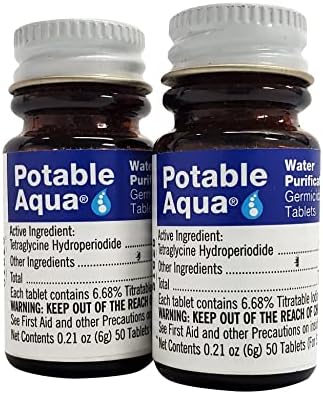 S.O.S. Rations Emergency 3600 Calorie Food Bar (2 Pack) + Potable Aqua Water Purification Tablets (100 Count) - Image 5
