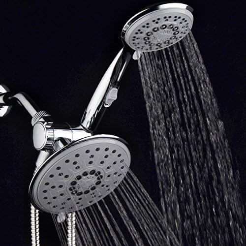 High Pressure 30-mode Dual 6" Rainfall Handheld Shower Head Combo - Image 2