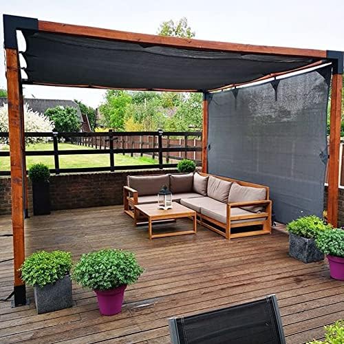 winemana 20x30 FT Shade Cloth for Garden, Mesh Tarp Outdoor Patio Sun Shade - Image 6