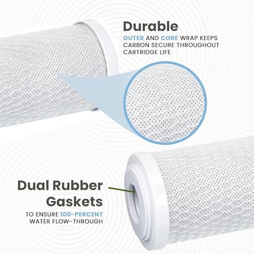 Aquatic Life 10-Inch Pre Carbon Block Replacement Filter Cartridge for RO-DI System Units for Aquarium - Image 4