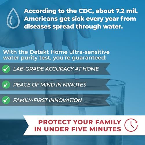 Detekt RV Freshwater Test Bacteria/Mold, Camper Water Filter Test (USA) - Image 4