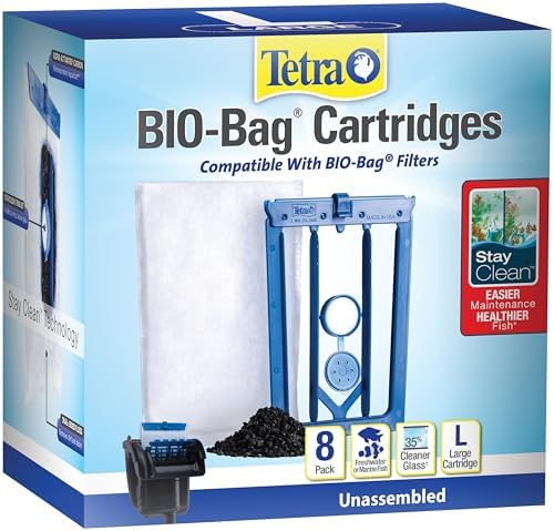 Tetra Whisper Bio-Bag Large Cartridges 8 Count by Tetra