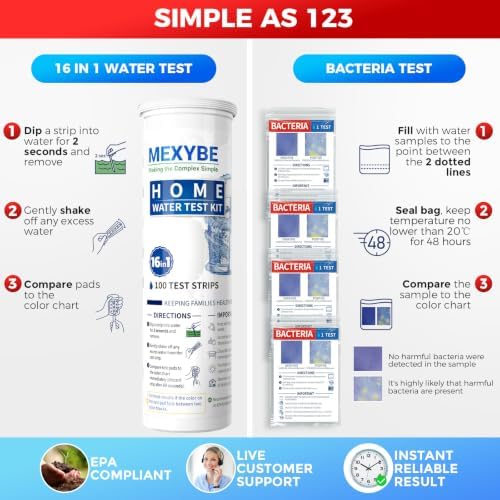 17-in-1 Home Water Test Kit for Drinking, Tap & Well Water - Easy to Read - Image 4