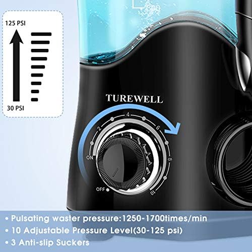 TUREWELL FC162 Water Dental Flosser for Teeth/Braces - Image 5