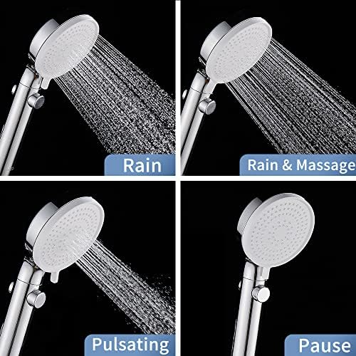 Shower Head with Handheld Shower Head with ON/Off Switch 3-Modes - Image 5