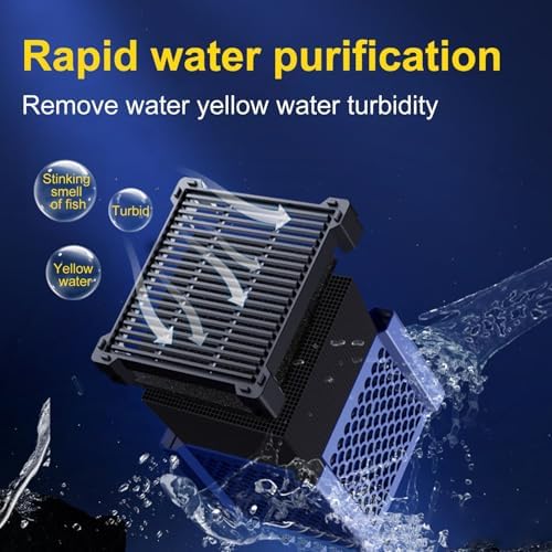 Pure Cube Water Trough Filter - Activated Carbon Filters for Horse Troughs, Fish Tanks, Ponds & Livestock Tanks - Super Strong Filtration & Odor Control - Honeycomb Charcoal Cube (1Pc) - Image 5